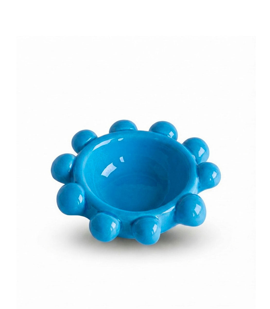 bomboniera ciotolina azzurra ceramica