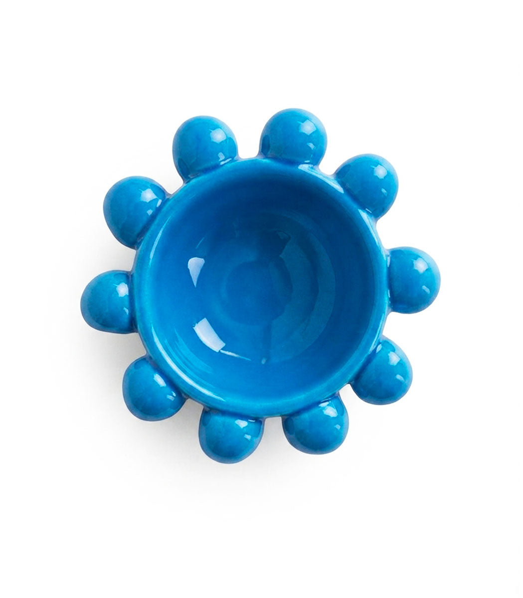 bomboniera ciotolina azzurra ceramica