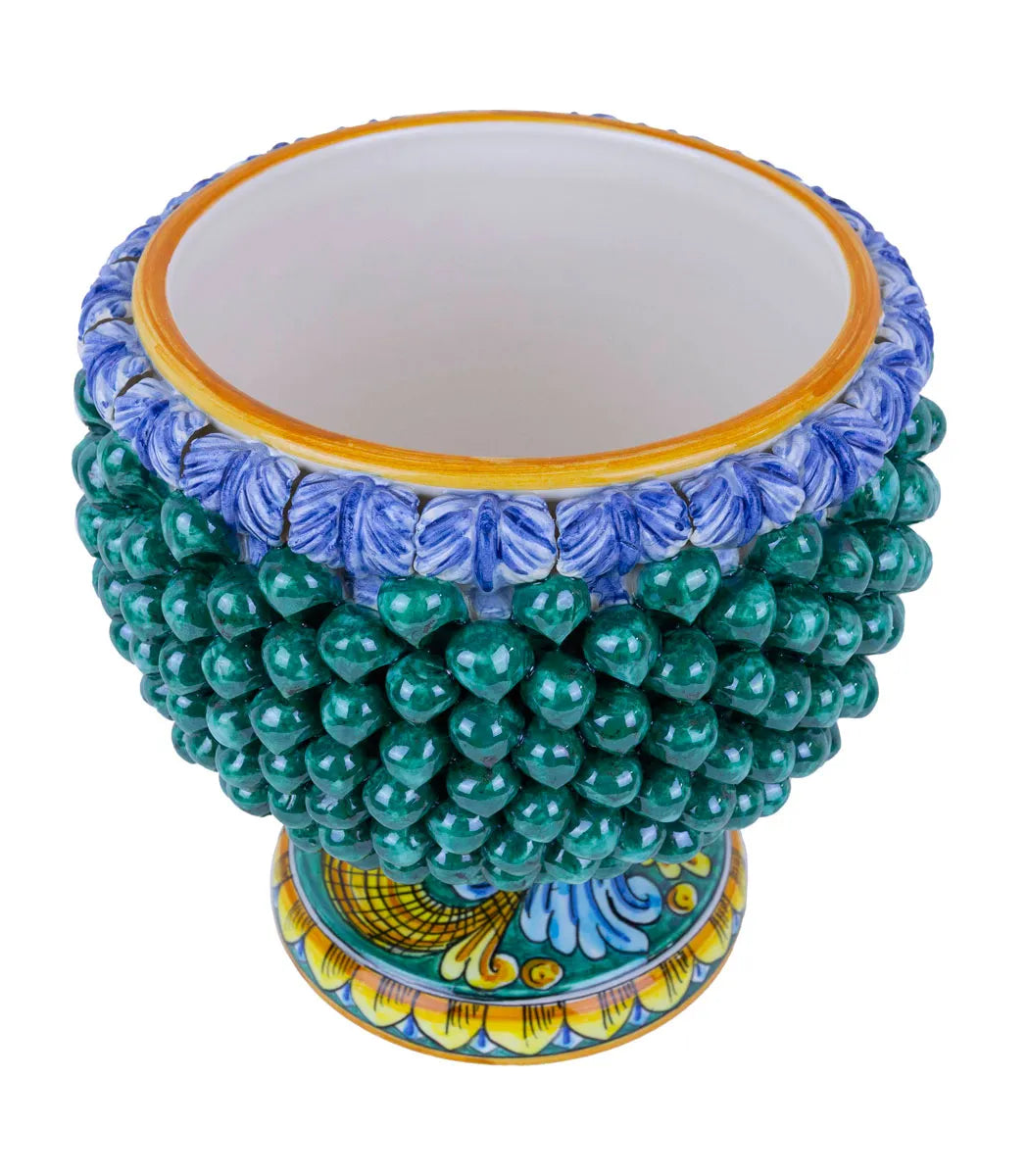 cachepot pigna ceramica