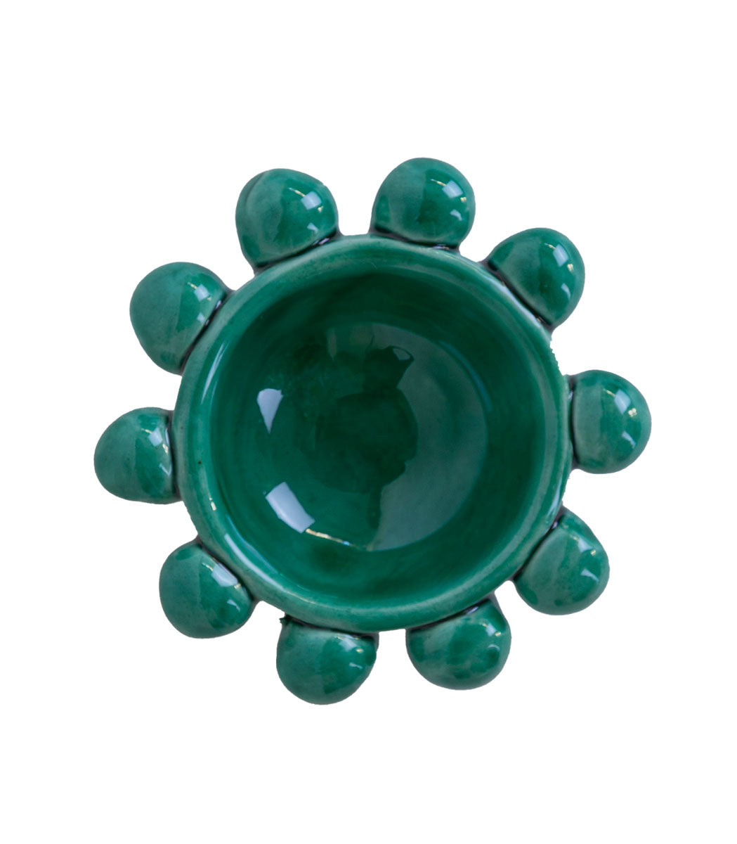 ciotolina verde ceramica