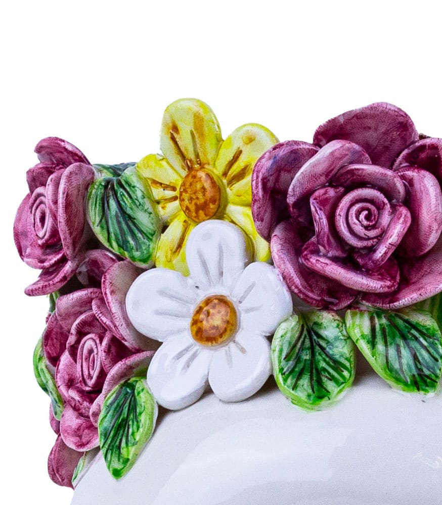 teste di moro con fiori