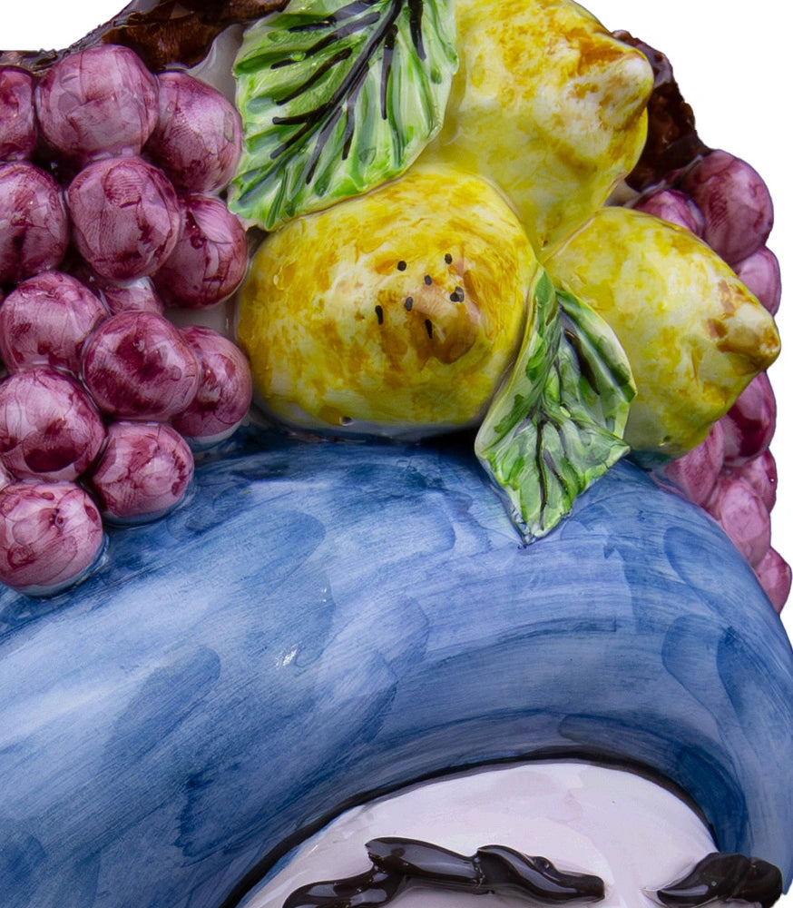 teste di moro con frutta