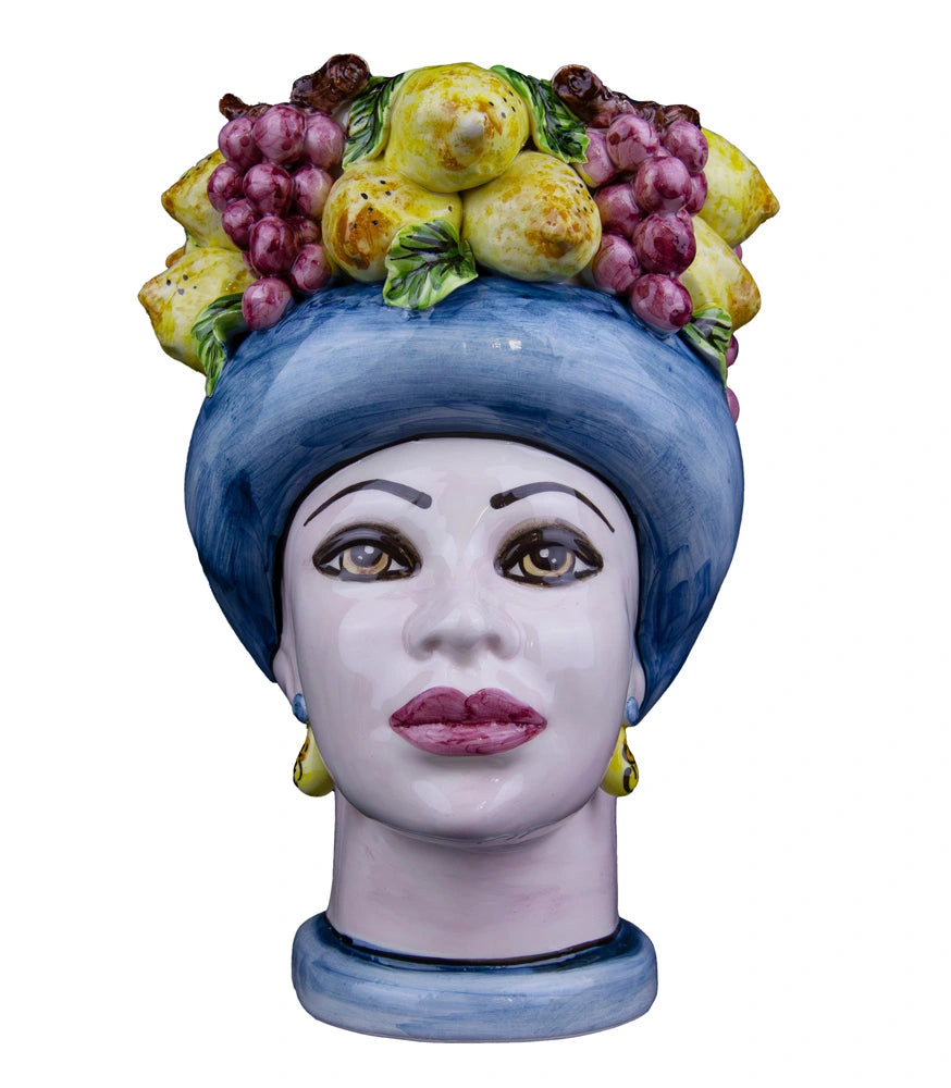 teste di moro con frutta