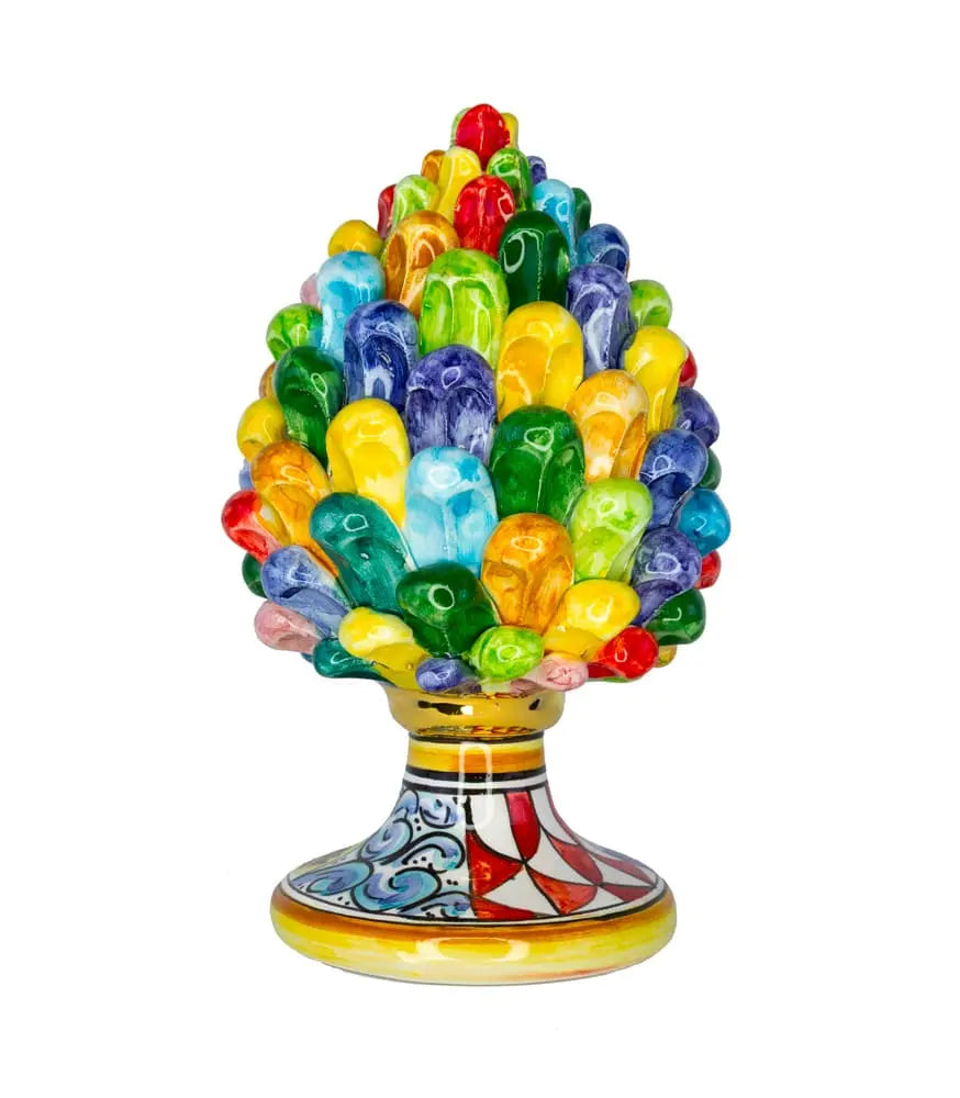 pigna multicolor e oro 