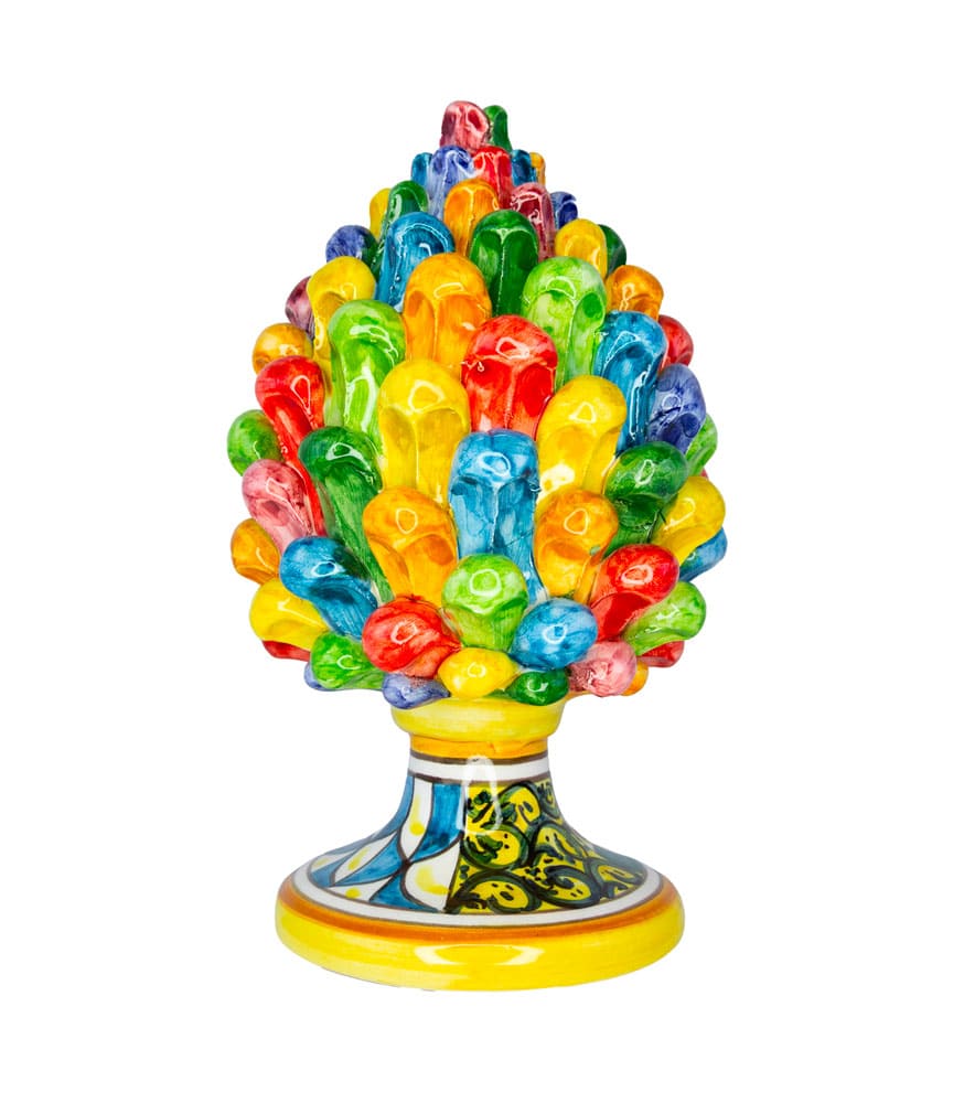 pigna ceramica multicolor