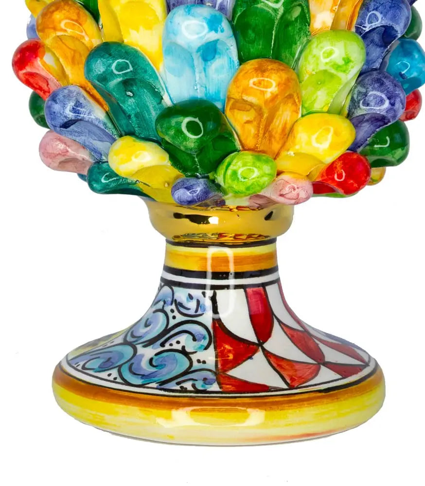 pigna multicolor e oro 