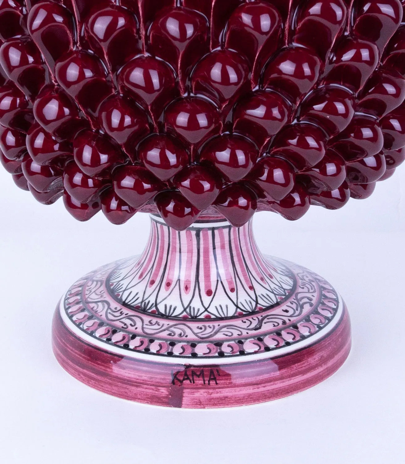 vaso pigna ceramica