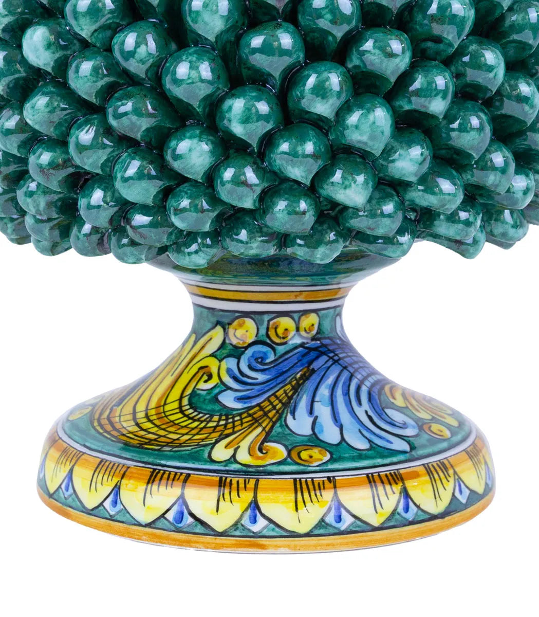 cachepot pigna ceramica