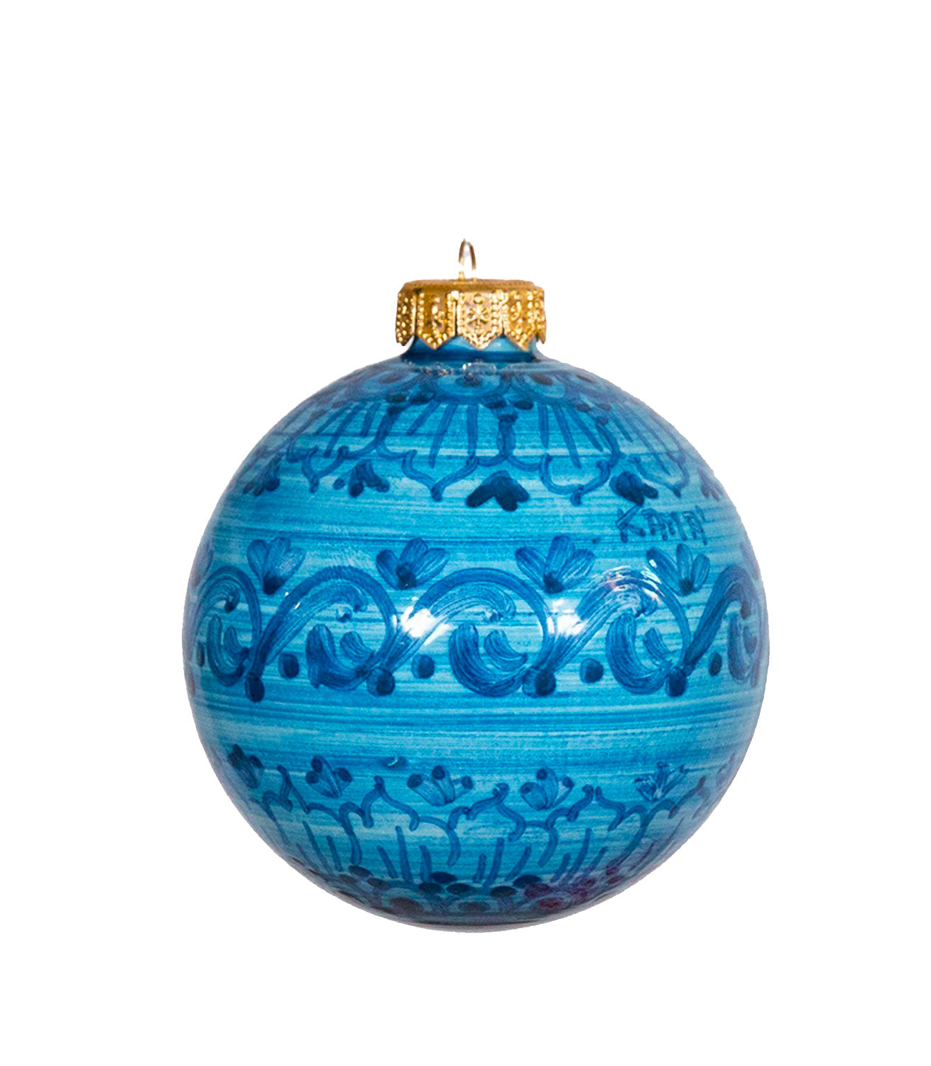 sfera natalizia ceramica