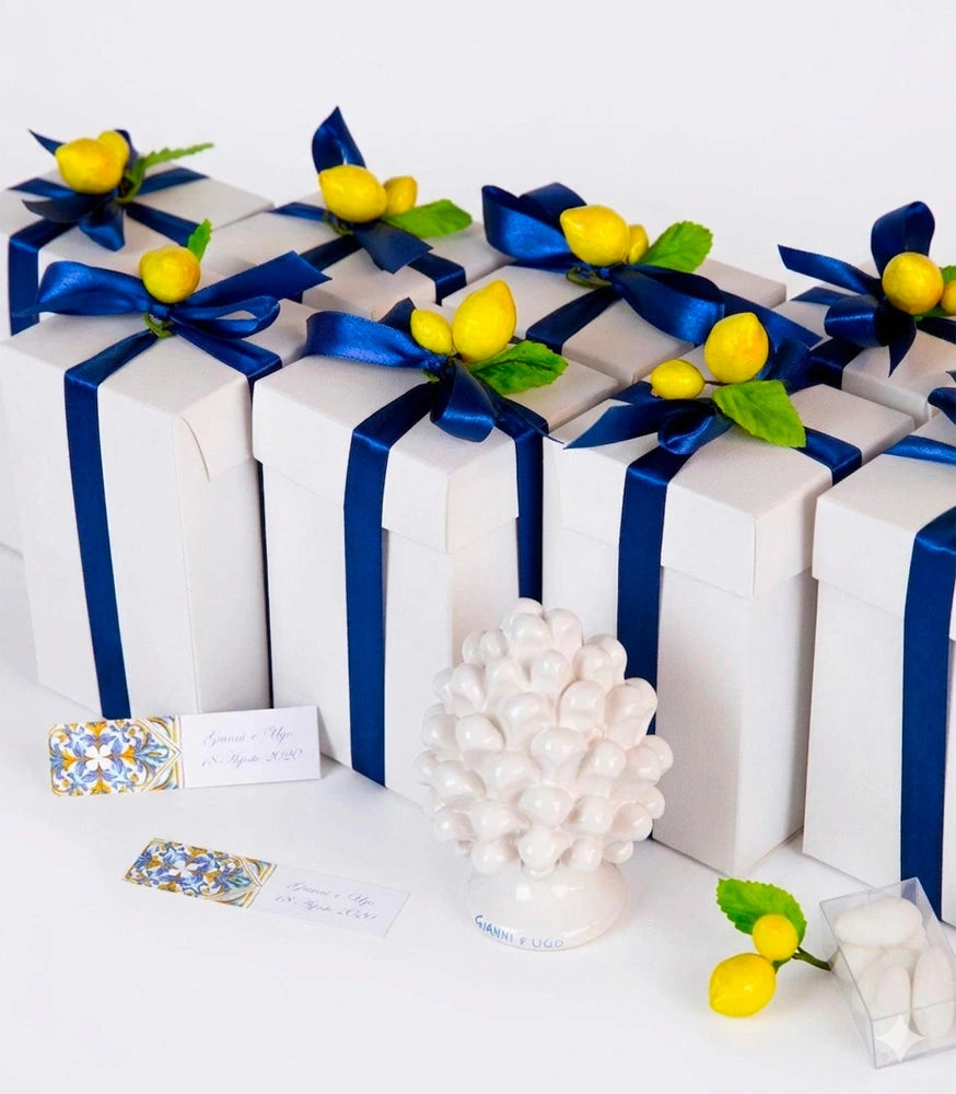 confezioni bomboniere limoni