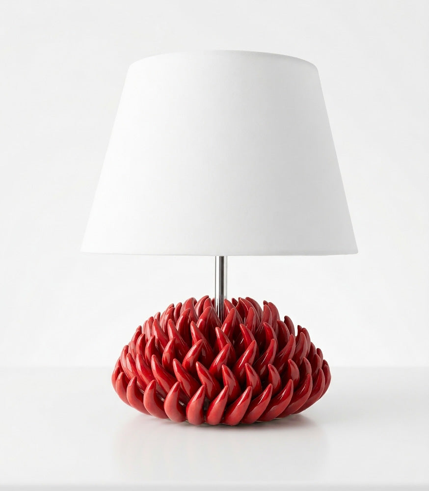 Lampada Anemone Vendicari Rouge