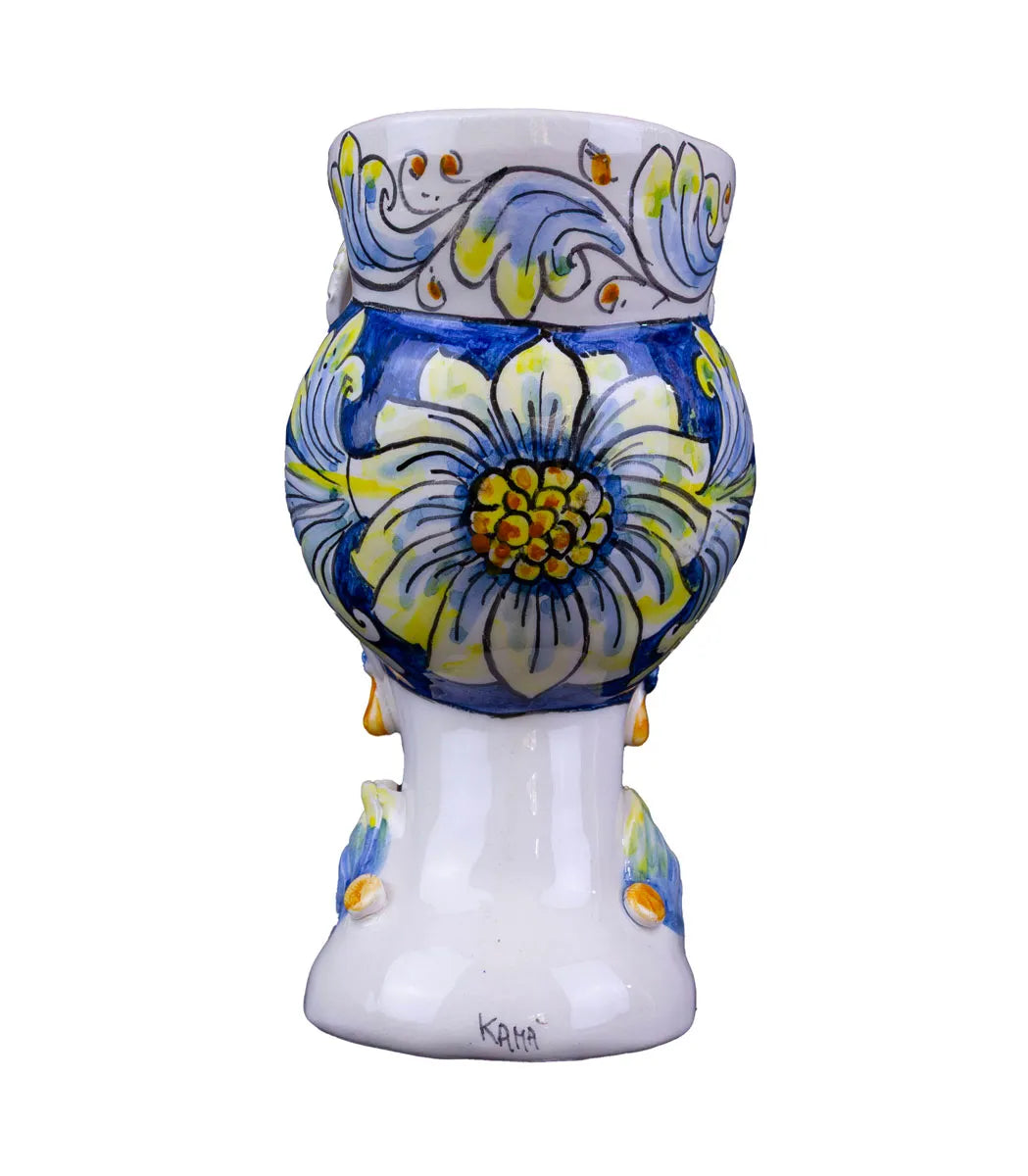 testa di moro artigianale ceramica caltagirone