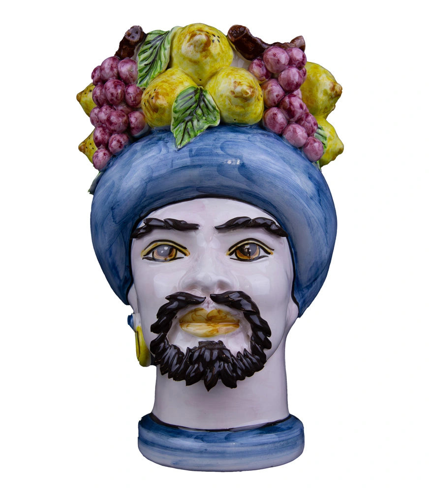 teste di moro con frutta